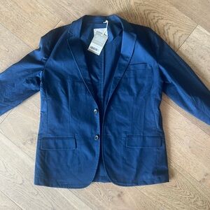 Everlane men’s unstructured casual blazer - navy. Size 42. Never worn - NWT.